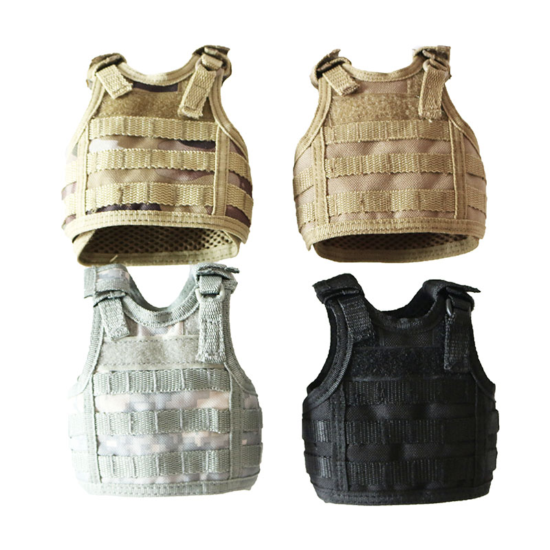 Verstellbares, langlebiges Schutzflaschen-Set, taktische Mini-Molle-Weste 