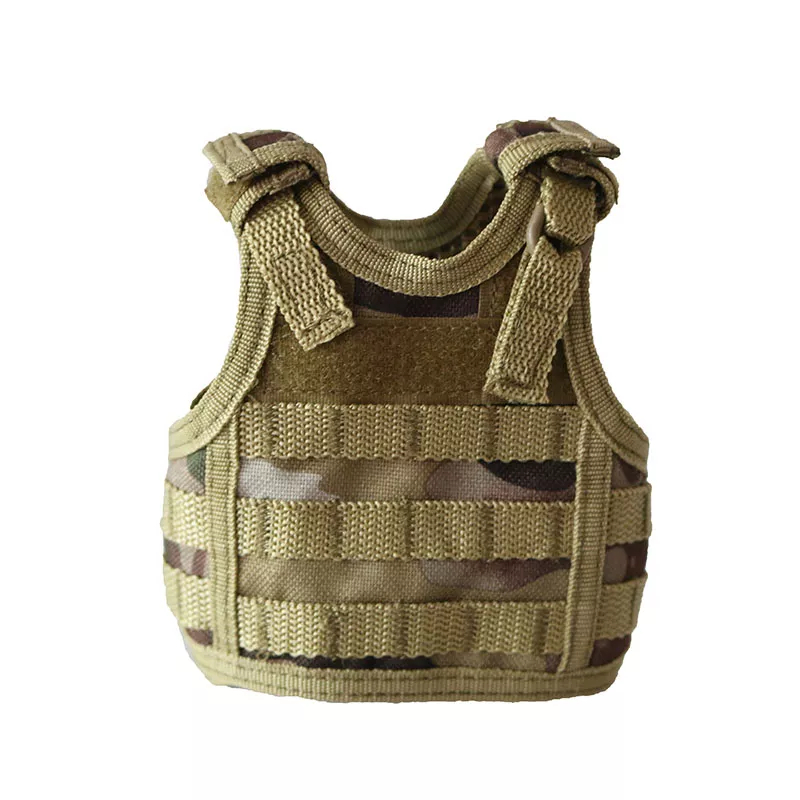 Verstellbares, langlebiges Schutzflaschen-Set, taktische Mini-Molle-Weste 